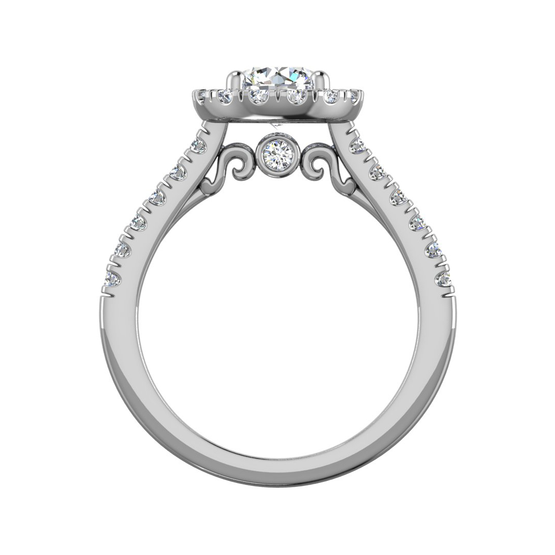 Jenny Halo Engagement Ring